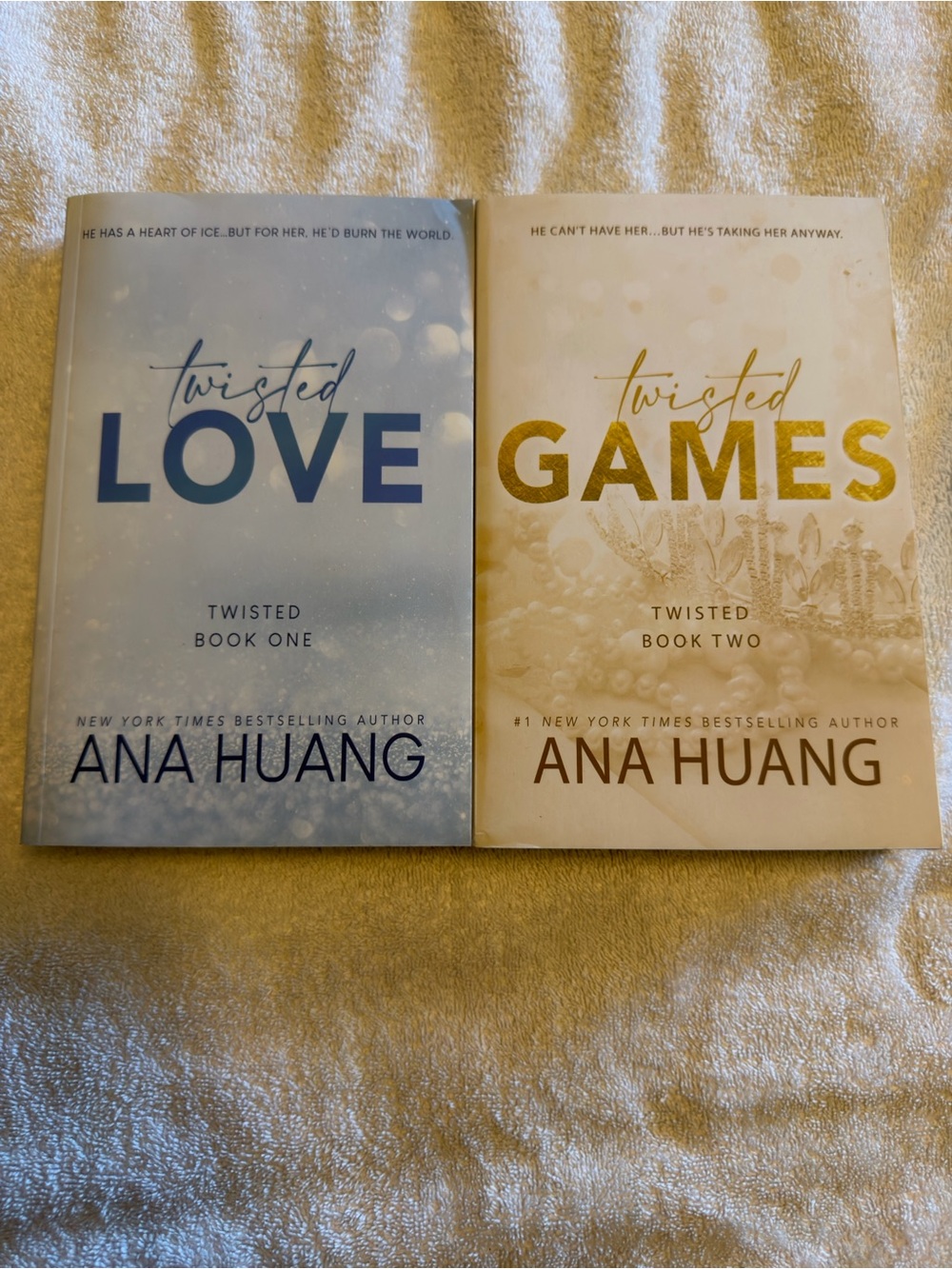 Ana Huang Twisted Love & Twisted Games Paperback Set